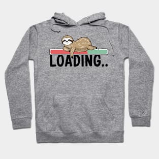 loading sloth Hoodie